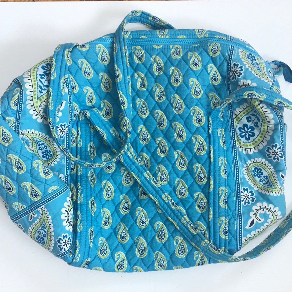 Vera Bradley Iconic Small Duffle in Bermuda